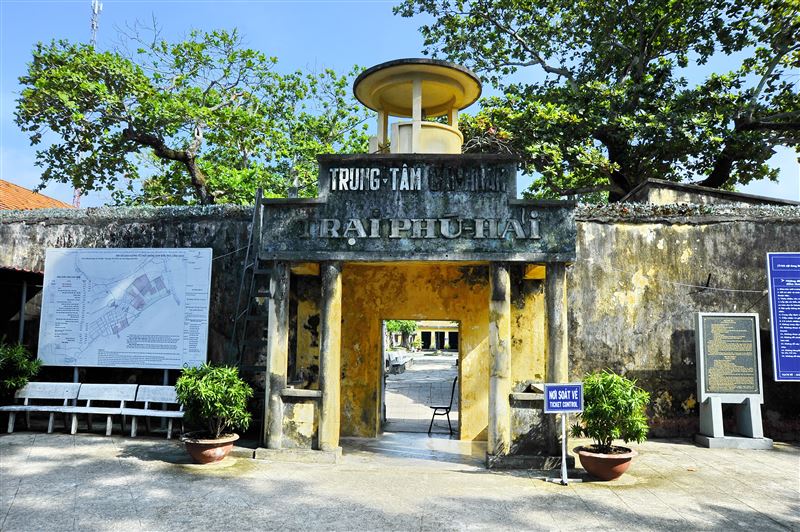 Historic French colonial architecture in Con Dao